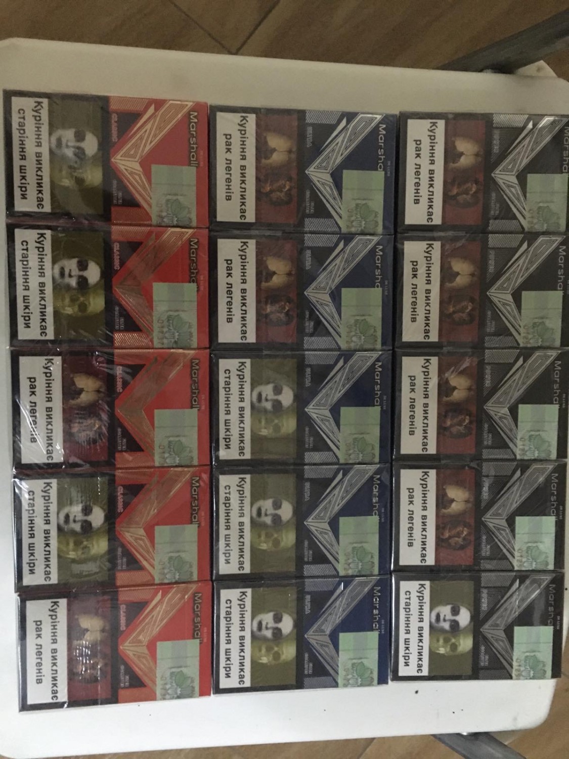 Продам сигареты Marshall с Украинской акцизной маркой